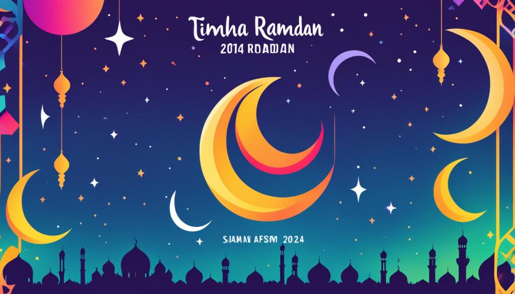Ramadan Calendar Sehri and Iftar Image