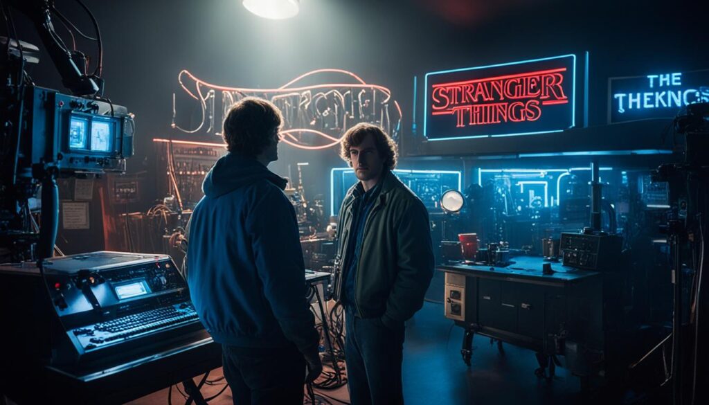 stranger things production