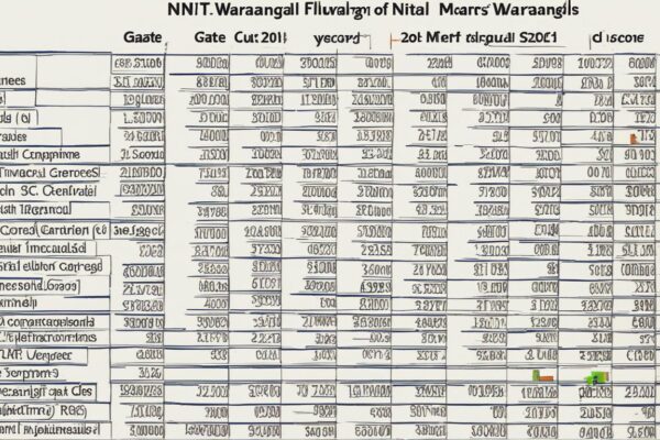 NIT Warangal GATE Cut Off